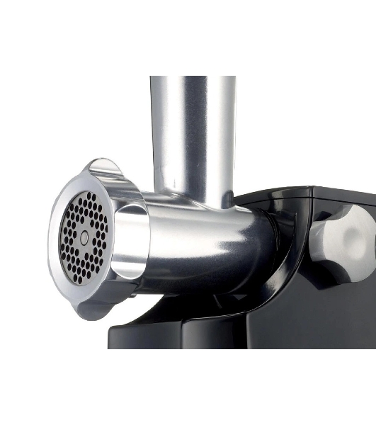 Мясорубка электрическая Kenwood MG474 черный, 1500 Вт, 1.5 кг/мин, реверс, защита от перегрузки, насадки - 6