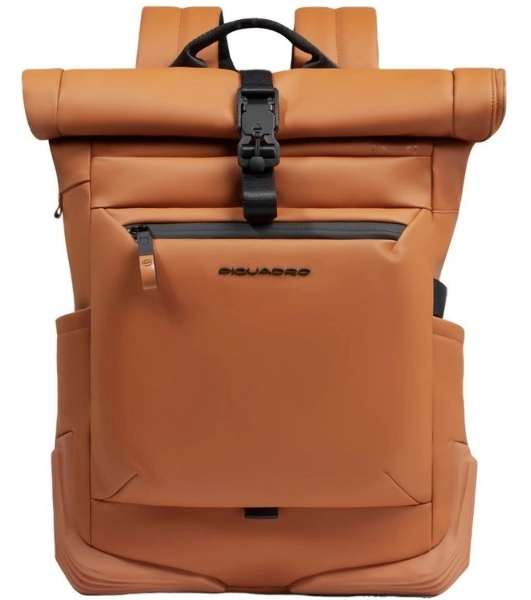 Рюкзак Piquadro Corner 2.0 CA6291C2OW/CU роллтоп оранжевый полиуретан