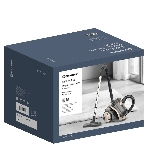 Пылесос Eurostek EVC-3002 черный/бежевый, 400/2200 Вт, уборка сухая, пылесборник контейнер 2.5 л, фото3