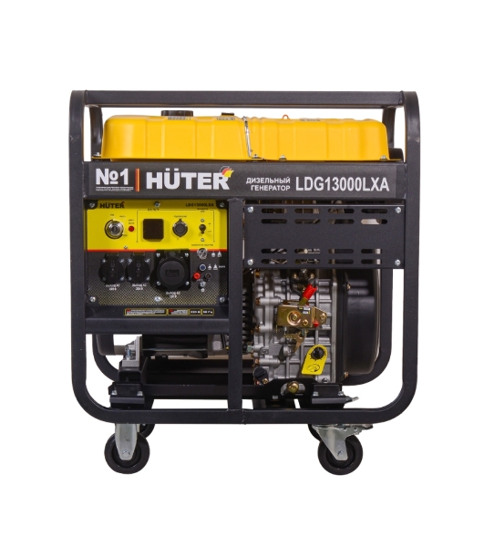 Электрогенератор дизельный Huter LDG 13000LXА, 9.5 кВт, 82 дБ, 142.5 кг