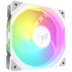Вентилятор в корпус ASUS TUF GAMING TR120 FAN ARGB REVERSE WHITE белый, 120x120x28 мм, 2000 об/мин, 29 дБ, 4 pin, фото2
