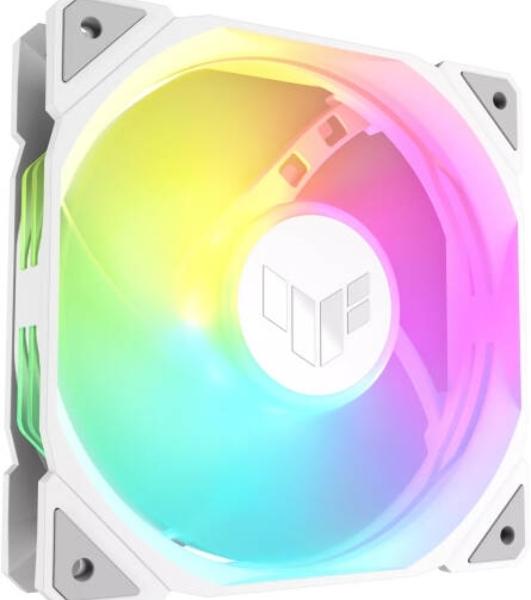 Вентилятор в корпус ASUS TUF GAMING TR120 FAN ARGB REVERSE WHITE белый, 120x120x28 мм, 2000 об/мин, 29 дБ, 4 pin