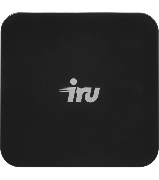Неттоп IRU Planio 325 Ryzen 5 3500U (2.1) 8Gb SSD256Gb Vega 8 без ОС GbitEth WiFi BT 65W черный (RUS) (2180213)