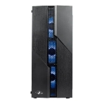 Компьютерный корпус ATX Eurocase A85 4ARGB черный без БП закаленное стекло USB 3.0, фото5