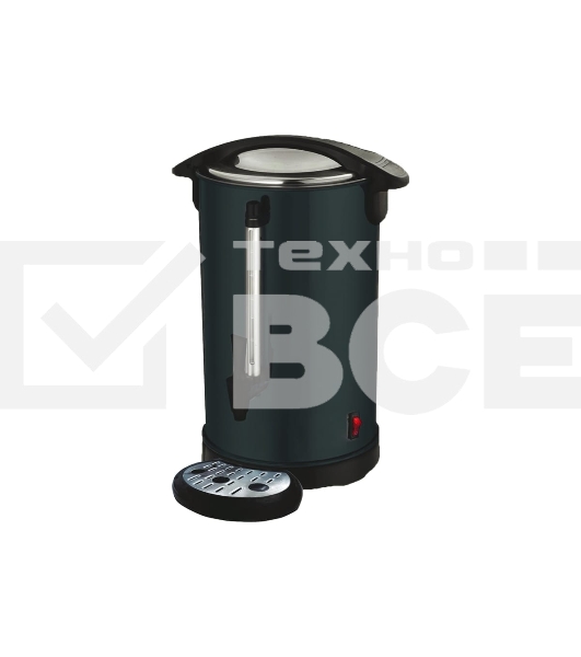 Бойлер для горячих напитков Willmark WWB-1621S (16л,1500Вт.,двойн.ст.,подд.темп.,мет.поддон)	черный