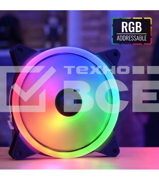 Вентилятор для корпуса Aerocool / Formula Duo 14 ARGB 6-pin, 140mm, ARGB