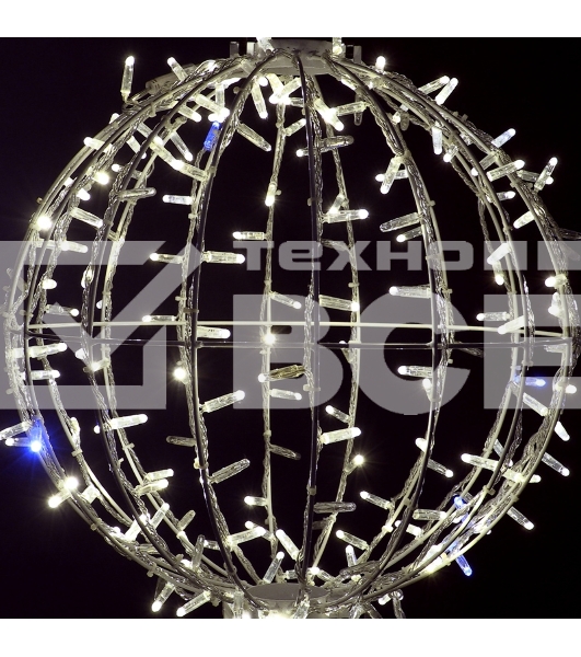 Светодиодная фигура Neon-night Шар диаметр 50 см 200 LED теплый белый эффект мерцания 230В