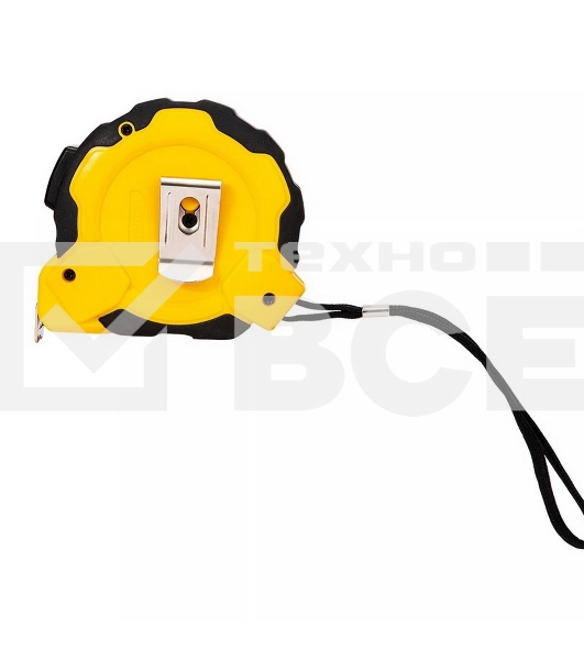 Рулетка Deli DL3799 10м*25мм, Автостоп, ударопрочный корпус, метрическая