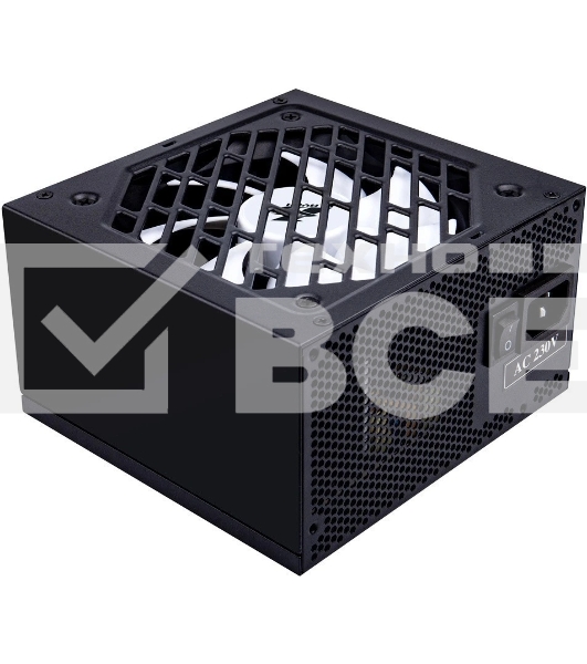 Блок питания 1STPLAYER FK 500W, 500Вт, 120мм, черный
