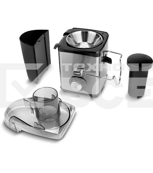 Соковыжималка центробежная Vitek VT-3653 1000 Вт, стальной
