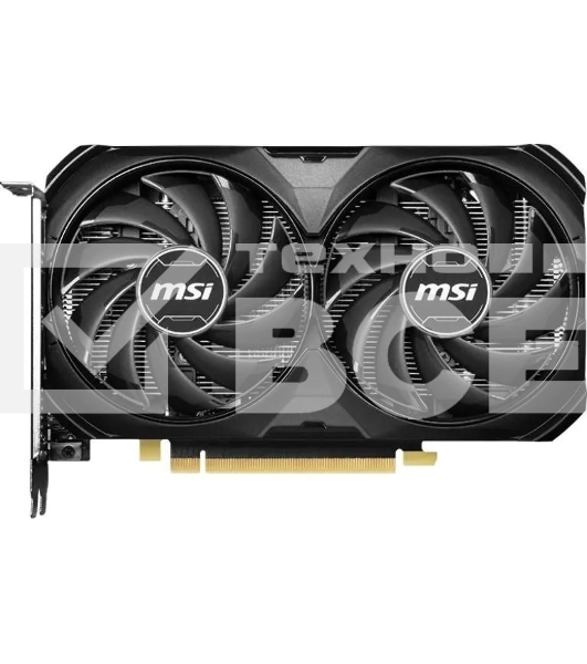 Видеокарта MSI RTX4060Ti VENTUS 2X BLACK OC PCI-E 4.0 8 ГБ GDDR6, 128 бит, DisplayPort x3, HDMI