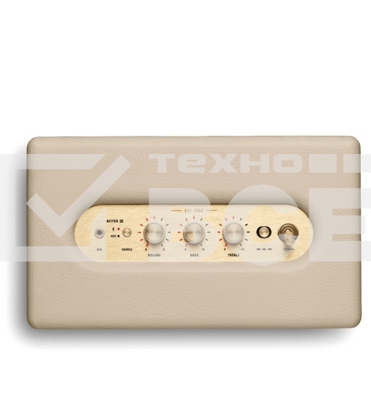 Колонка портативная Marshall ACTON III бежевый 60W 2.1 BT/3.5Jack