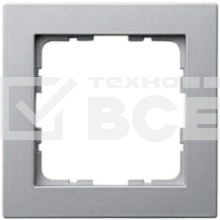 Рамка Jasmart 1-м G-Classic алюм.