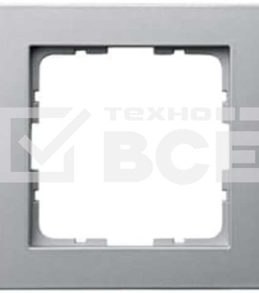 Рамка Jasmart 1-м G-Classic алюм.