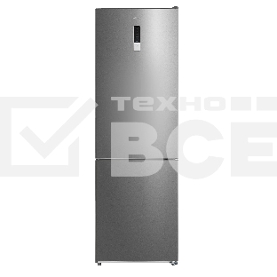 Холодильник Centek CT-1722 серебристый двухкамерный 230/88л морозилка снизу, No Frost