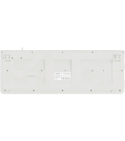 Комплект клавиатура + мышь Acer OCC400 клав:белый мышь:белый USB (ZL.ACCCC.014)
