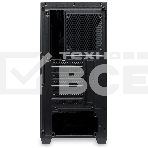 Компьютерный корпус без блока питания Case HSPD M740, Mesh Mid Tower, черный, TG, 0.6 SPCC, no fans, E-ATX, ATX, mATX, mITX, 170/400/200мм, 4x2.5