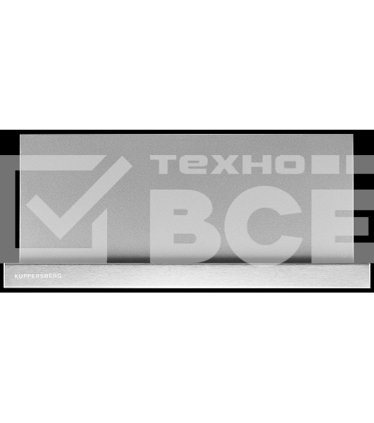 Встраиваемая вытяжка Kuppersberg SLIMTURBO 60 X, ширина 60 см, отвод/рециркуляция, 1500 м3/час, механическое управление, 3 скорости, освещение 2х2 Вт, металлические жироулавливающие фильтры, угольный фильтр KF-ES (опция), 63.4 дБ, обратный клапан, шхвхг:5