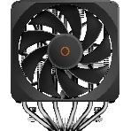 Кулер для процессора Ocypus Delta A62 EX BK Digital, 2x120мм ARGB FAN, Top Display Panel, 6 HEAT PIPES, 4-PIN PWM, 600-1800 RPM, 31DBA, HYDRO BEARING, LGA115X/1200/1700/18XX, AM4/AM5, фото9