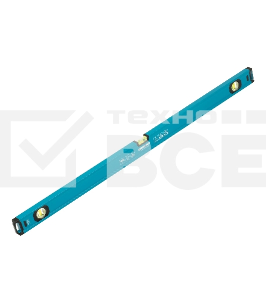 Уровень Gross 33653 алюминиевый, магнит., фрезерованный, 3 глазка, 0,5 мм/м, 1000 мм