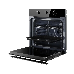 Духовой шкаф Kuppersberg HO 603 Black Glass, High-Tech, 78 л, поворотное управление, таймер, 6 режимов, макс. температура 310 градусов, энергоэффективность А, цвет черный, цвет фурнитуры черный, фото3