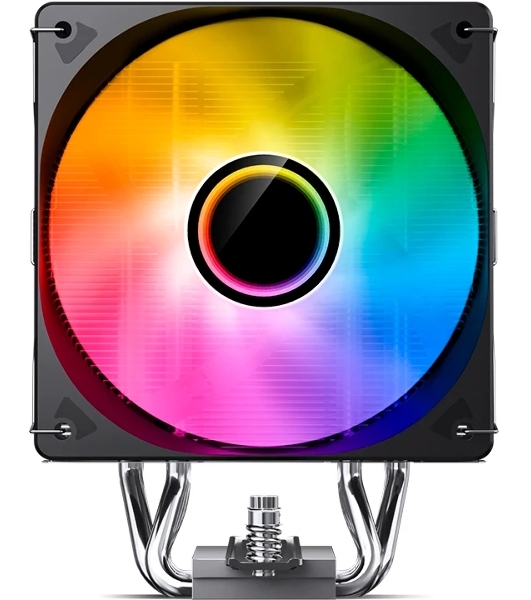 Кулер для процессора Jonsbo CR-1000 V3 PRO ARGB Black, 120 мм, алюминий/медь, 800-1800 об/мин, 17.4-33.2 дБ, 4-pin PWM, 230 Вт, высота 157 мм, ARGB