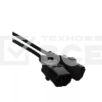 Кабель монитор - компьютер 220V (UPS -> устройство) VCOM 3G*0.5mm (CE001-CU)1.8м, фото3