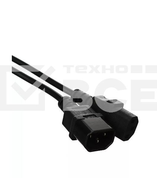 Кабель монитор - компьютер 220V (UPS -> устройство) VCOM 3G*0.5mm (CE001-CU)1.8м