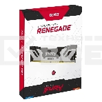 Оперативная память Kingston Fury Renegade Black, DDR5, 16GB, 7200MHz, CL38, с радиатором, чёрный, фото2