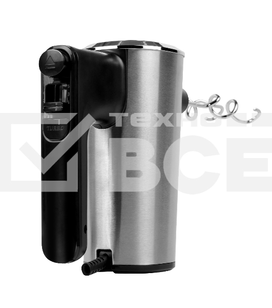 Миксер Centek CT-1101 черный/серебристый