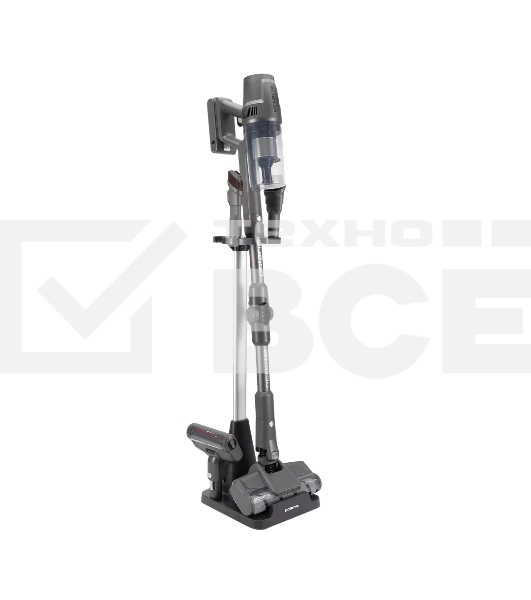 Пылесос вертикальный Polaris PVCS 4050 серый, питание от аккумулятора, 180 Вт, уборка влажная/сухая, пылесборник 0.4 л