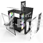 Компьютерный корпус Montech AIR 1000 PREMIUM черный без БП ATX 1x120мм 3x140мм 2xUSB3.0 audio bott PSU, фото7