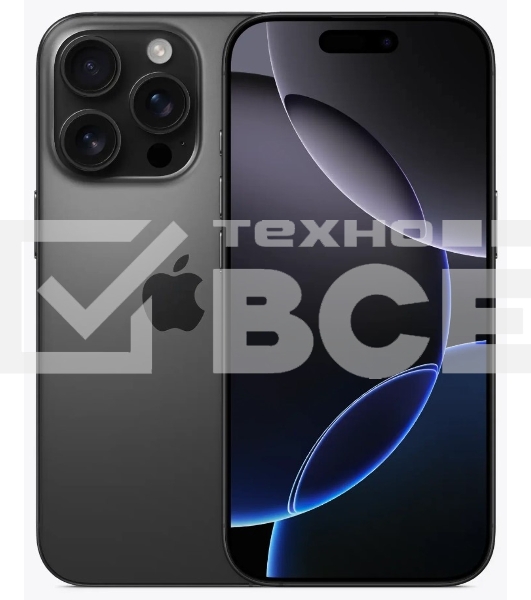 Смартфон Apple iPhone 16 Pro Max, 8/256Gb, черный титан
