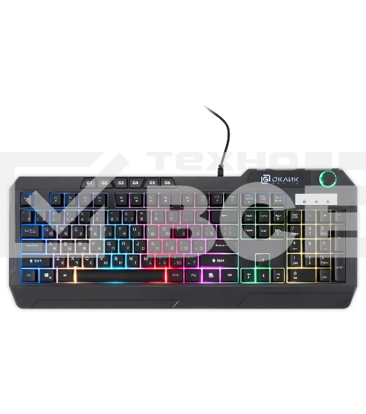 Клавиатура Oklick 715G (1680657) проводная, USB, черный