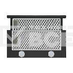 Кухонная вытяжка HOMSair FLAT 60 Glass черный, фото4