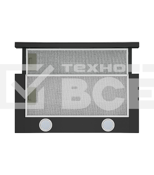 Кухонная вытяжка HOMSair FLAT 60 Glass черный