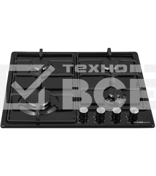 Газовая варочная панель HOMSair HGE643GBK