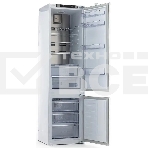 Встраиваемый холодильник Beko Diffusion BCNA306E2S двухкамерный белый, фото5