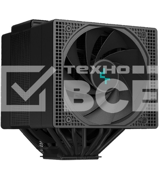 Кулер для процессора DEEPCOOL ASSASSIN IV VC VISION черный, 120 мм, алюминий/медь, 1800 об/мин, 29.3 дБ, 4 pin, 300 Вт, 172 мм