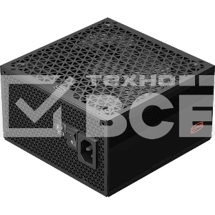 Блок питания  PCCooler P5-YN1000-G1F, 1000Вт, 80 PLUS Gold, 135мм, модульный, черный