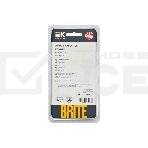 Рамка 2 -местная IEK BRITE РУ-2-1-БрЧ ( BR-M22-M-K02) металл черный, фото2