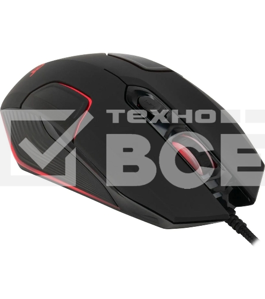 Мышь проводная Acer OMW170 черный, 3200 dpi, USB, кнопки - 6