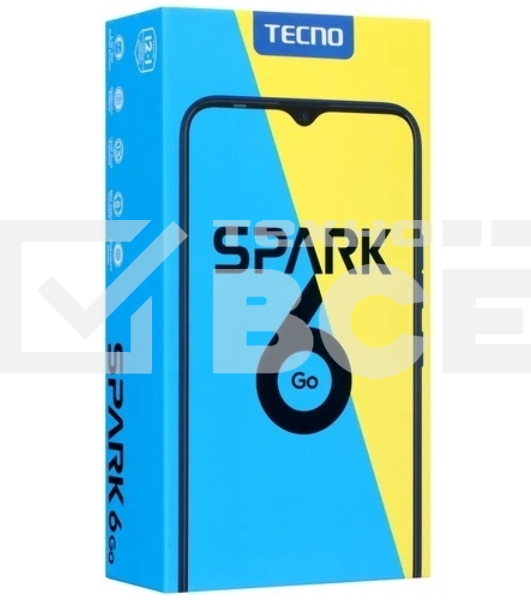 Смартфон Tecno KE5 SPARK 6 Go водяной синий