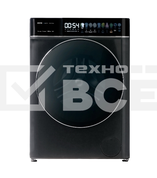 Стирально-сушильная машина Centek CT-1967 черный, загрузка фронтальная 8/5 кг, 1200 об/мин., класс: А+++р