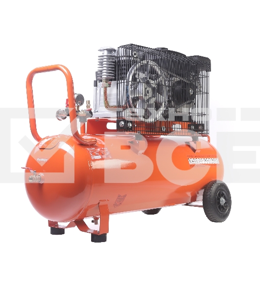 Компрессор Patriot бензиновый KGA 450 L100 - 450 л/мин, 10 бар, 100 л, 7 лс, быстросъем и «елочка» с вентилем