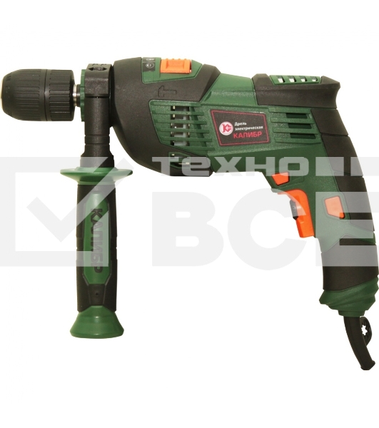 Дрель КАЛИБР ДЭ- 810ЕРУ+ 810Вт БЗП 13мм 0-2600об/мин рев удар