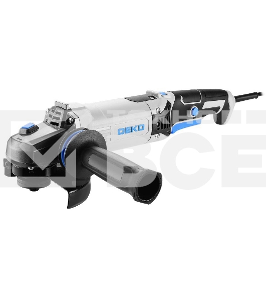 Угловая шлифовальная машина (УШМ) DEKO AG1500-D1 PRO, 125мм, 1500 Вт