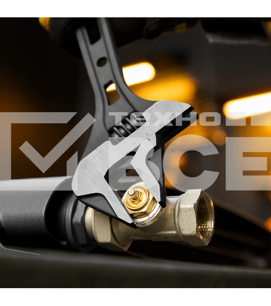 Ключ разводной Denzel 300 мм, CrV, кованый