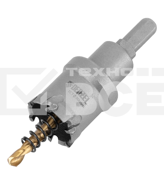 Коронка по металлу Denzel твердосплавная, 30 мм