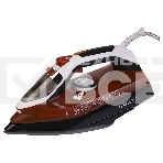 Утюг Galaxy GL 6131, оранжевый, паровой, 2500 Вт, подача пара до 50 г/мин, паровой удар до 230 г/мин, функции: автоотключение, самоочистка, антикапля, антинакипь, функция увлажнения, вертикальное отпаривание, керамическое покрытие подошвы, защита от перегрева, индикатор нагрева, резервуар для воды 370 мл, фото 1